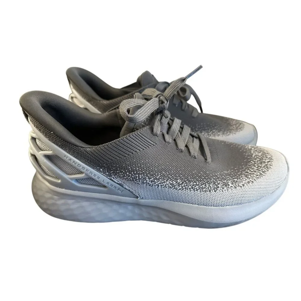 Kizik Athens Hands free Sneakers Carbon Grey‎ Mens 7.5 Womens 9